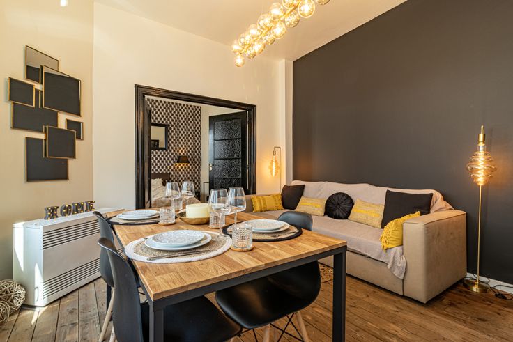Salon et coin repas